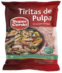 tiritas de pulpa